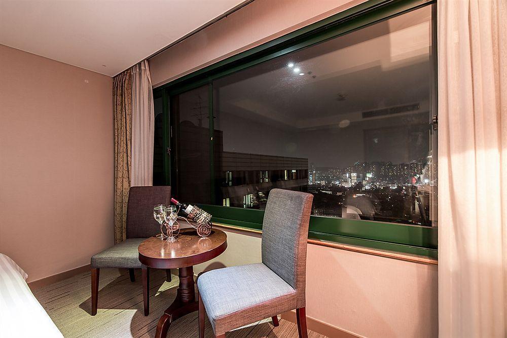New Hilltop Hotel Szöul Kültér fotó